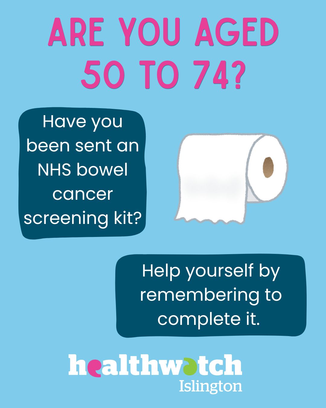 Bowel cancer screening information
