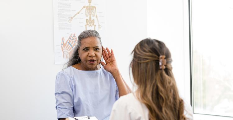 Patient lets GP know she is struggling to understand