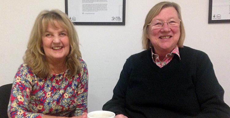 Sue and Geraldine volunteer for Healthwatch Islington