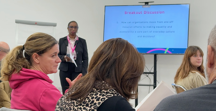Break out discussion at Challenging Inequalities event in Islington
