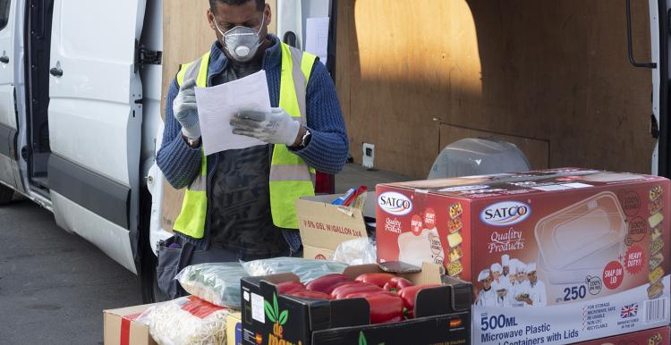 Food delivery during the pandemic