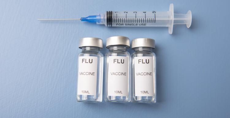 Syringe and flu vaccinations