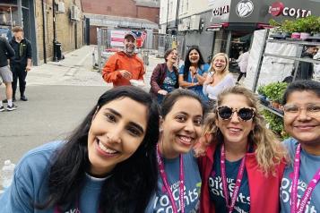 Healthwatch volunteers at Chapel Market