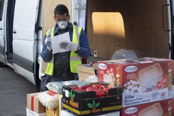 Food delivery during the pandemic