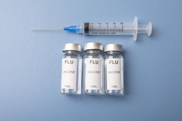 Syringe and flu vaccinations