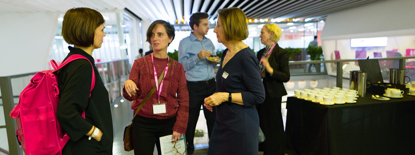 Healthwatch staff and trustees at an event